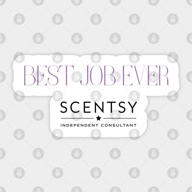 best job ever scentsy independent consultant Sticker by scentsySMELL